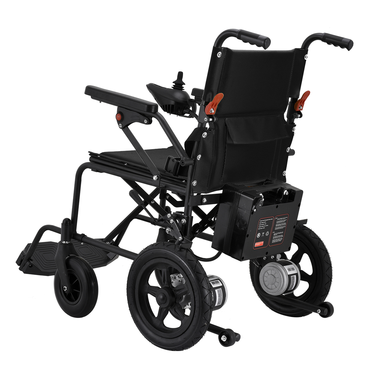 Lightweight Foldable Electric Wheelchair for Seniors, 500W Motor Power, ONLY 40LBS