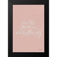 thumbnail image 2 of Thorns, Becky 13x18 Black Modern Framed Museum Art Print Titled - Mod Glam See the Good I Pink, 2 of 5