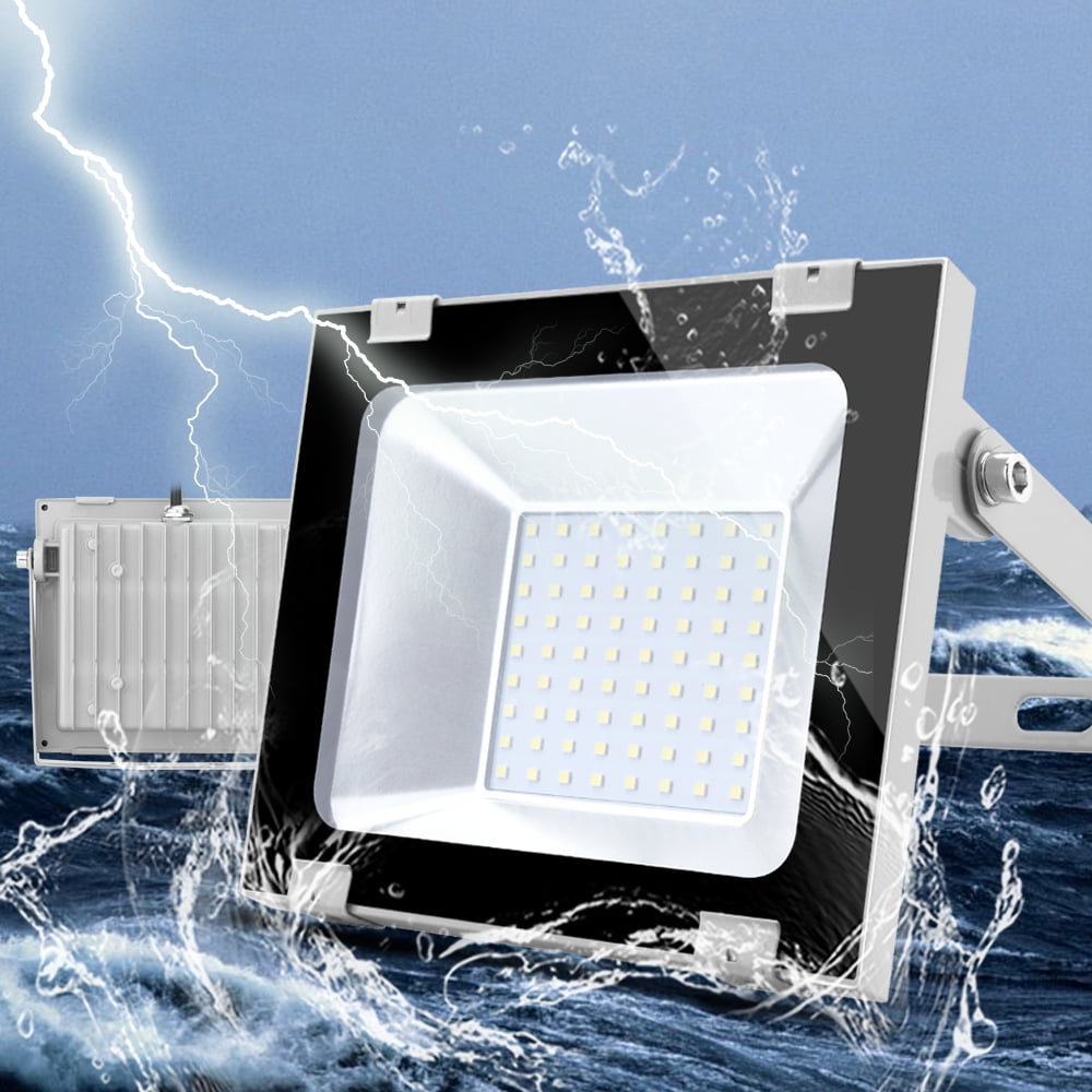 Topcobe 50W LED Flood Light Fixture for Outdoor, Super Bright LED Work