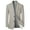Grey Coffee, variant on Men's Casual Blazer Fashion Long Sleeve Suit Jacket Spring Lapel Collar Dress Suit Pocket Fall Light Blue 48