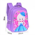 thumbnail image 1 of Nueva mochila escolar primaria de dibujos animados linda serie princesa Mochila escolar para niños de la mochila de reducción de carga, 1 of 1