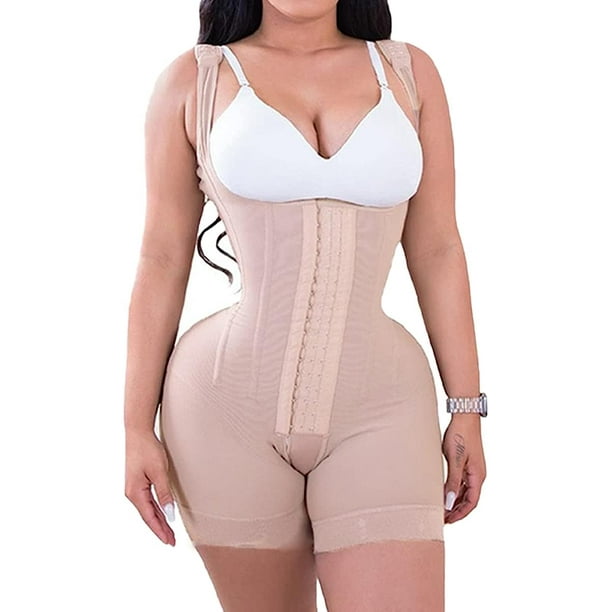 Shapewear for Women Tummy Control Fajas Colombianas Bodysuit Post Surgery  Compression Garment Waist Trainer 