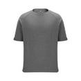 thumbnail image 5 of Purcolt Mens Big and Tall Short Sleeve T Shirt Stretch Soft Crew Neck Tees Casual Oversized Solid Basic Tops, 5 of 7