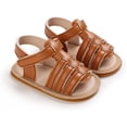 thumbnail image 3 of Baby Boys Girls Summer Sandals 2 Straps Anti Slip Soft Sole Beach Infant Shoes Toddler First Walker Newborn Crib Shoes(3-18Months), 3 of 6