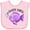 AD-Pink, variant on Inktastic Cutest Catch Cute Purple Fish Boys or Girls Baby Bib