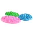 thumbnail image 3 of Comedero interactivo lento para perros de 3 uds, el mejor cuenco divertido para perros con alimentador lento, antitrago, tapón para tragar, estimulación Mental-24,5*18cm, 3 of 5