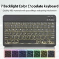 thumbnail image 4 of For iPad Air4 Gen 10.9 inch iPad Air 5 Gen Pro 11 "Touch Pad Backlight Keyboard Shell Smartphone Case, Backlight Keyboard, With Pencil Holder, With Touch Screen Air4/5 Generation, 4 of 7