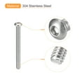 thumbnail image 4 of 1/4-20x3-3/4" Button Head Socket Cap Screws, 10 Pack 304 Stainless Steel Screws, 4 of 5