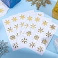 thumbnail image 4 of 1set 300Pcs Gold Snowflake Stickers Mini Christmas Decals Bulk Plastic Self Adhesive Holiday Xmas Snowflakes Labels Decal Sticker for DIY Crafts Party Envelopes Greeting Cards Scrapbooking Decor, 4 of 5