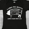 thumbnail image 4 of Inktastic I Like Pig Butts WHT Boys or Girls Baby Bodysuit, 4 of 5