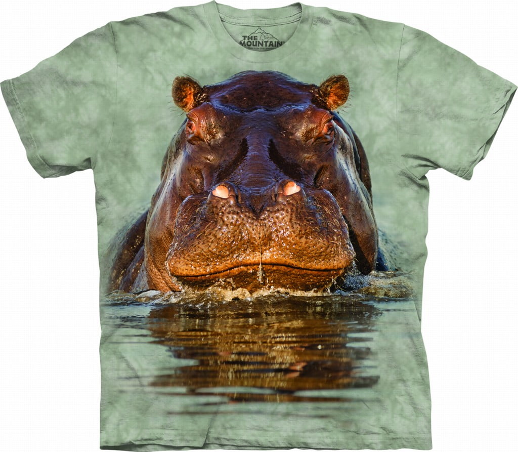 Hippopotamus Kid/'s T-Shirt Children Boys Girls Unisex Top Hippo