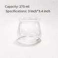 thumbnail image 4 of Glass Coffee Mugs High Temperature Borosilicate Mug Cup 275ml Hand Brewed, 4 of 4