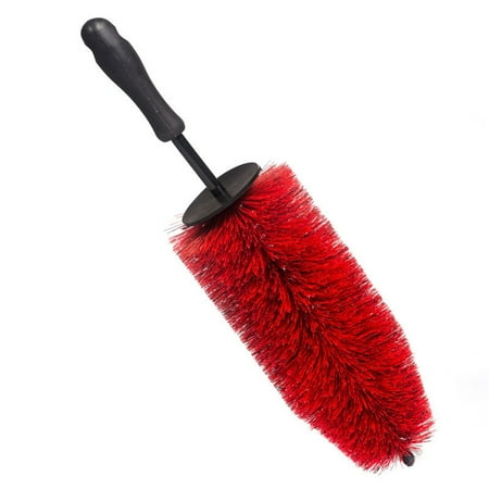 

Mouind Car Wheel Tire Brush Rim Chrome Spoke Steel Rim Cleaning Brush
