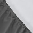 thumbnail image 4 of Maplenight Drap-Housse Format Simple, Draps Rafraîchissants pour Dormeurs Ayant Chaud, Protège-Matelas Imperméable - Respirant, Lavable à la Machine, Polyester à Séchage Rapide TPU Noir, 4 of 5