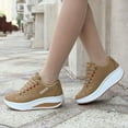 thumbnail image 5 of Women's Platform Walking Sneakers with Thick Bottom, All-Day Comfort Walking shoes, 5 of 7