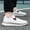 White, variant on Juslio Shoes for Men Men's Loafers Shoes Large Size Casual Mesh Shoes Soft Sole Breathable Fashion Shoes