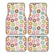 thumbnail image 1 of Fotbe Colorful Donuts Juego de 4 Tapetes para Auto con Estampado – Alfombrillas de Goma Reforzada, Diseño Antideslizante, Protección para Todo el Año – Vehículos, Autos, Camionetas y SUVs, 1 of 7