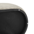 thumbnail image 4 of NPD Furniture Mandy Fabric Bench in Pasadena Beige, 4 of 11