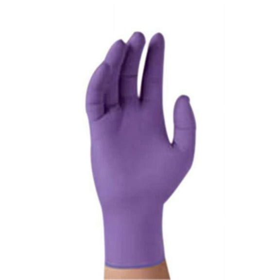 Purple Nitrile Exam Gloves - 9.5"