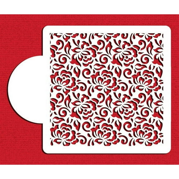 Chantilly Miniprint Stencil by Designer Stencils