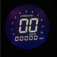 thumbnail image 3 of koolsoo Motorcycle Motorbike LED Backlight Digital meter Tachometer Gauge, 3 of 9