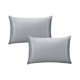 thumbnail image 2 of Funda de almohada de satén tamaño Queen | Funda suave para el cabello y la piel | Tejido suave y refrescante con cierre tipo sobre | Funda de almohada lavable de poliéster para cama o dormitorio, 2 of 6