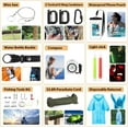 thumbnail image 5 of 250 in 1 Survival Kit with Emergency Tent, First Aid Kit, and Molle Bag, 5 of 6
