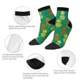 thumbnail image 6 of Bingfone Pineapples1 Design Patterned Men'S Women'S Casual Cotton Socks, 6 of 9