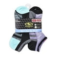 thumbnail image 2 of Athletic Works Girls Socks, 11-Pack, Sizes S to L, 2 of 5