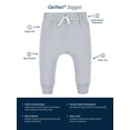 thumbnail image 4 of Gerber Baby & Toddler Boys Premium Jogger, 3-Pack, (Newborn - 5T), 4 of 6