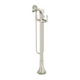 thumbnail image 1 of Pfister LG6-1RHK Rhen Free-Standing Roman Tub Trim with Hand Held, Brushed Nickel, 1 of 1