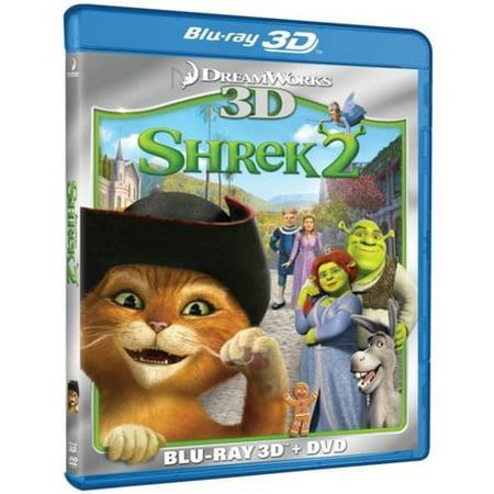 Shrek 2 (3D Blu-Ray + DVD) (Widescreen) - Walmart.com