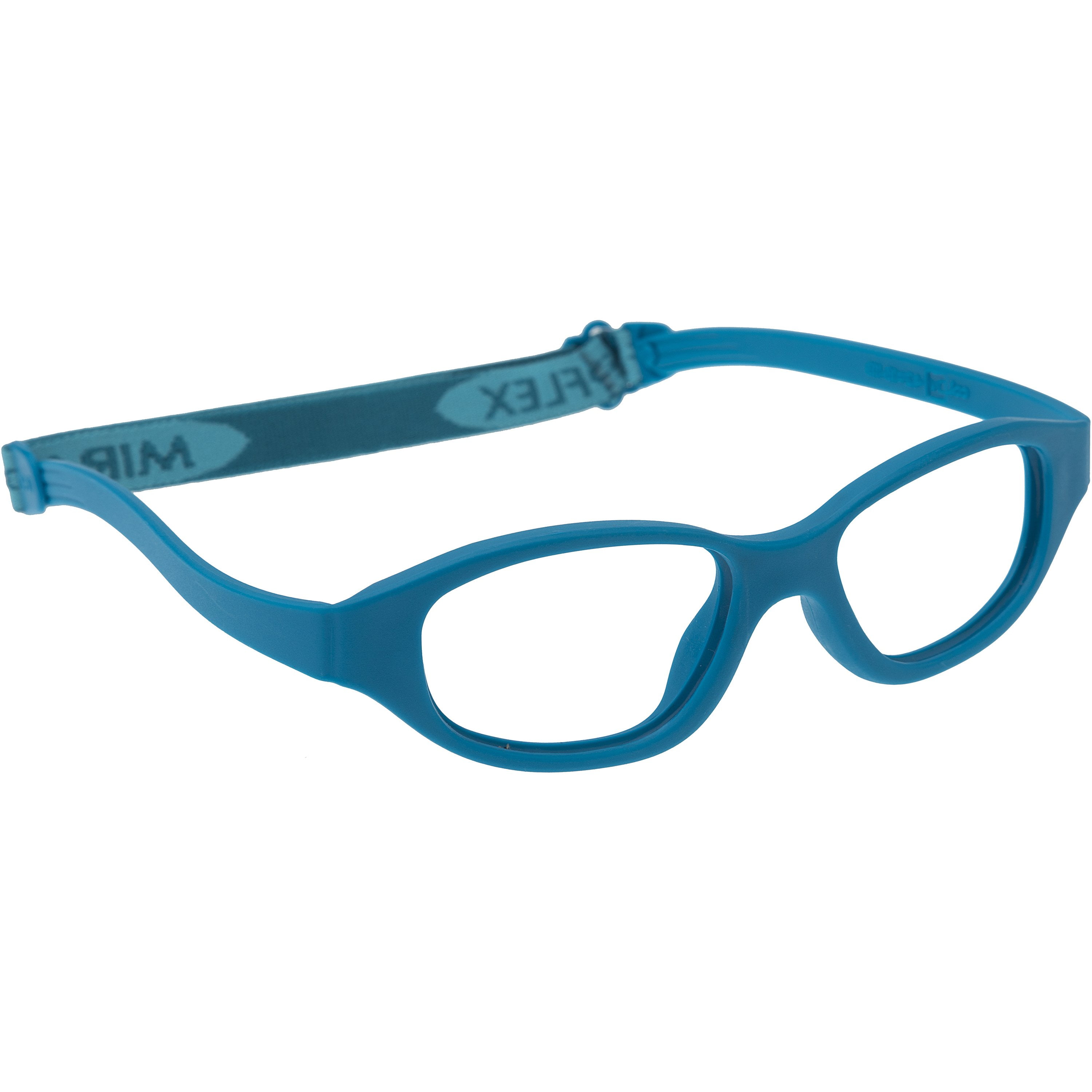 Miraflex Eva Unbreakable Kids Eyeglass Frames 43/15 Teal Age