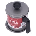 thumbnail image 1 of Contenedor De Grasa De Acero Inoxidable De 1,4 L, Filtración De Aceite De Doble Uso, Contenedor De Aceite De Cocina Resistente Y Duradero, 1 of 7