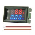 thumbnail image 1 of WDOplteas DC 100V Amp Volt Gauge Dual LED 10A Digital Voltímetro Amperímetro Herramientas Medición, 1 of 9
