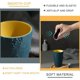 thumbnail image 3 of Paquete de 2 vasos de baño irrompibles, suaves y duraderos, vaso para cepillos de dientes (azul claro y azul oscuro), 3 of 5