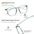 thumbnail image 2 of LAMBBAA 6 Pack Reading Glasses, Blue Light Blocking Computer Reading Glasses for Women and Men, Anti Glare Lightweight Readers(Pinkfloral,Clear gray,Champagne,+0.00), 2 of 5