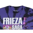 thumbnail image 3 of Dragon Ball Z Men's Frieza Saga Tie Dye Adult Short Sleeve T-Shirt, 3 of 6