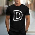 thumbnail image 2 of Wyobums Mens Workout T Shirt Casual Letter Print Crew Tee Running Gym Short Sleeve Blouses Shirts Tops M-3X B-Black, 2 of 5