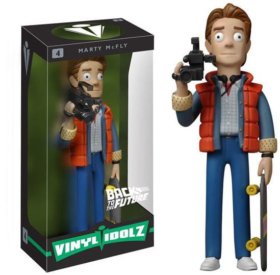 VINYL IDOLZ Back To The Future Marty McFly & Dr Emmett Brown 8" Action Figures 