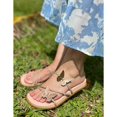 thumbnail image 1 of Sandalia Plana Papete Virginia Birken Boqueira con Mariposas Deng Xun unisex, 1 of 2