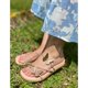 thumbnail image 1 of Sandalia Plana Papete Virginia Birken Boqueira con Mariposas Deng Xun unisex, 1 of 2