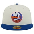 thumbnail image 2 of Men's-New Era  White New York Islanders Chrome Two-Toned 59FIFTY Fitted Hat, 2 of 6