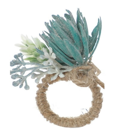 

Rustic Handmade Napkin Holder Ring Outdoor Parties Dinners Decoration Durable