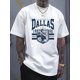 thumbnail image 1 of Camisetas estampadas con la palabra "DALLAS" para hombre, camisetas con diseños novedosos, camisetas informales y cómodas de verano, camisetas de manga corta de moda, cómodas y versátiles., 1 of 6