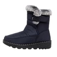 thumbnail image 3 of Jamicy Snow Boots for Women Winter Shoes Waterproof Warm Plush Lined Mid-Calf Winter Boots with Non-Slip Outsole for Cold Weather, 3 of 7