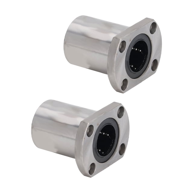 Rodamiento de MoviMiento lineal, Buje de Rodamientos de Bolas de Brida de Allipse de Acero de Acero de 25 mm para mácina para mácina