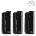 thumbnail image 1 of Chargeur Intelligent Mini pour 2 Piles Rechargeables AA - Entrée USB (Piles Non Incluses) Lot de 3, Noir, 1 of 6