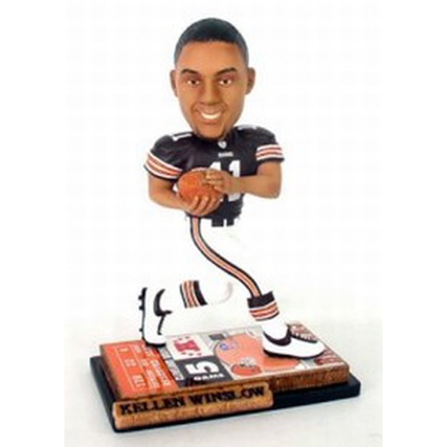 Cleveland Browns Kellen Winslow Jr. Ticket Base Bobblehead