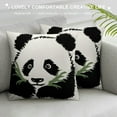 thumbnail image 3 of Nawypu  Panda Love Bear Throw Pillow Cover, Panda Lover Gifts for Women Girls Kids, Double Sided  Panda Bear Pillow Case Panda Themed Room Girls Bedroom Home Sofa Nursery Decor, 3 of 5